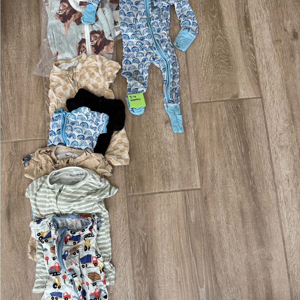 Blue and White Kids One Piece